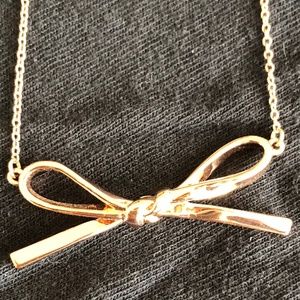 Kate Spade Skinny Bow Necklace